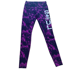 Lululemon Soul Cycle Purple Leggings Size 6